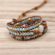 Load image into Gallery viewer, Natural Opal Stone Healing Bracelet-Spiritual Protection, Balance, Grounding, & Calming Effects