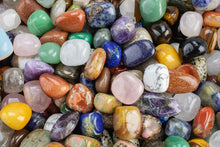 Load image into Gallery viewer, Premium One Half Pound of Assorted Healing Crystals, Chakra Stones & More