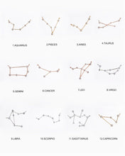 Load image into Gallery viewer, Zodiac Celestial Constellation Necklace Jewelry Star Sign Charm
