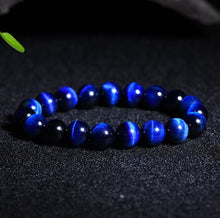 Load image into Gallery viewer, Natural Tiger Eye Healing Bracelet- Spiritual Protection, Balancing, Anxiety &amp; Stress Relief Effect

