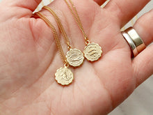 Load image into Gallery viewer, Zodiac Coin Necklace
